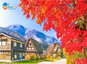 Tour Nhật Bản Mùa Thu 6N5Đ: Làng Cổ Shirakawa-go